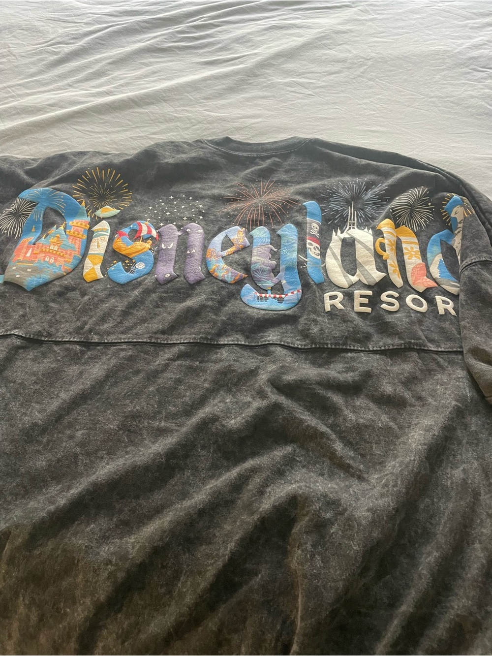 Disney World Resort Graphic Tee – Size Small (Oversized Fit)